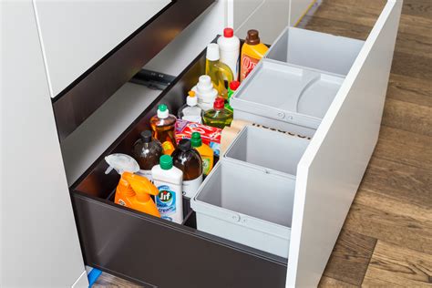 blum kitchen waste bins.